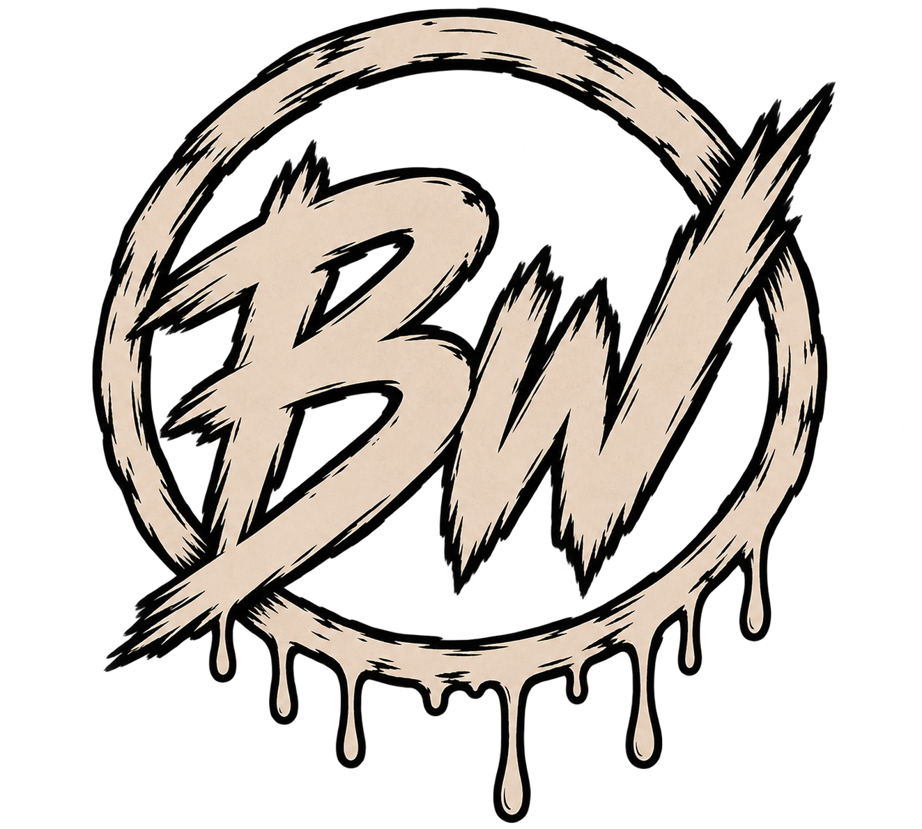 BuiltWrong BW logo artwork